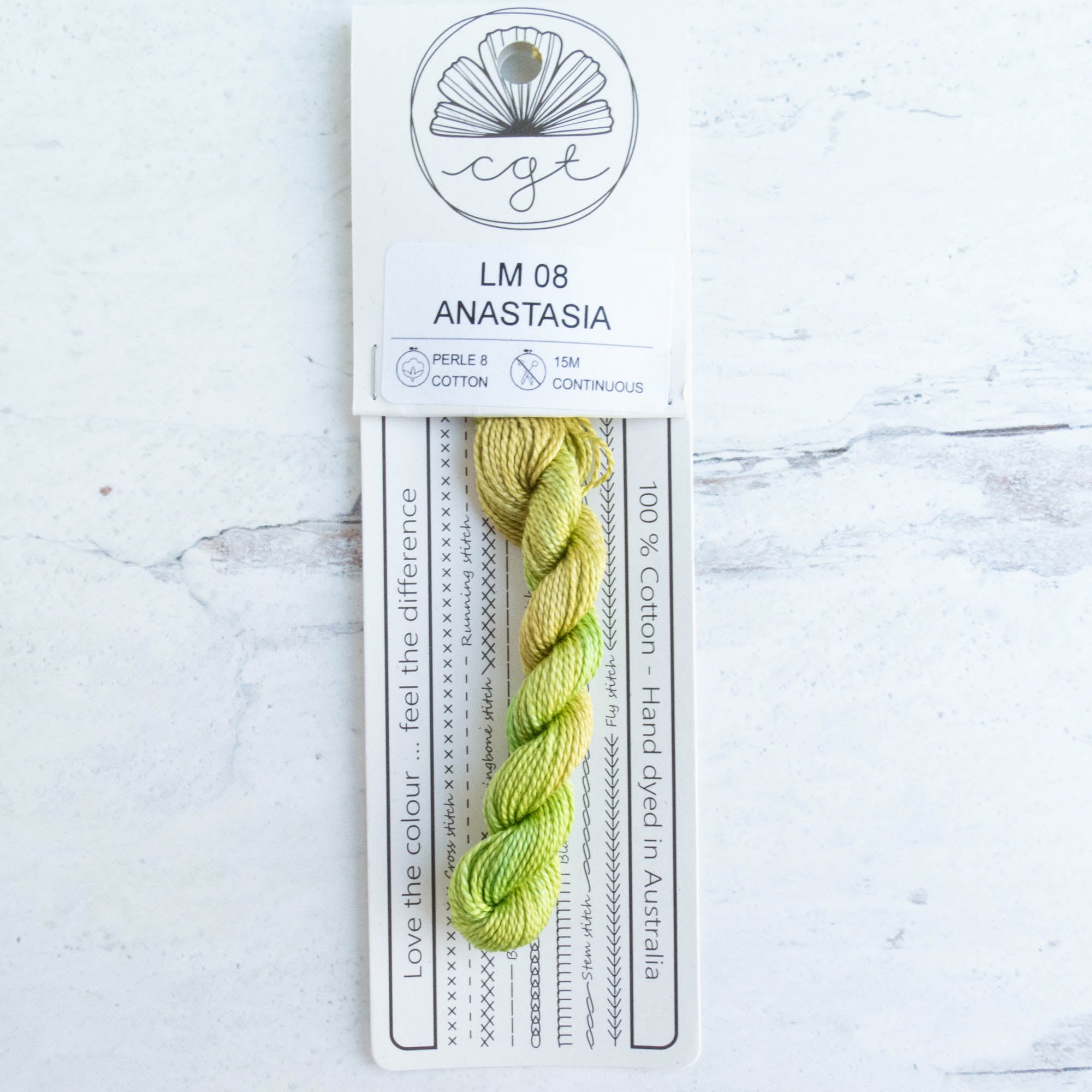 Cottage Garden Threads - Forage LM28.8 Raspberry Perle 8”