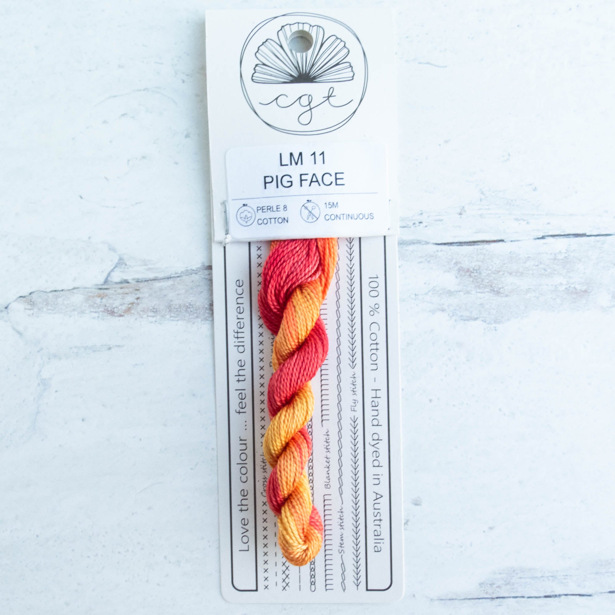Cottage Garden Threads - Forage LM11.8 Pig Face Perle 8
