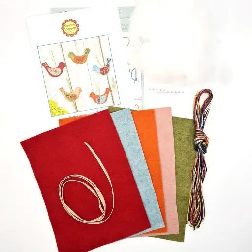 Wool Felt Embroidery Craft Kits – Snuggly Monkey