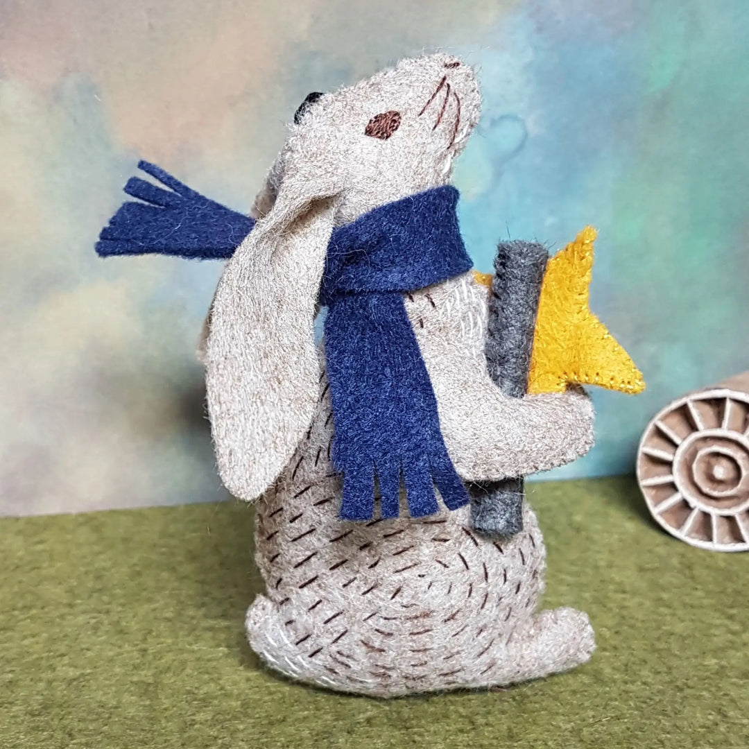 Professor Hare Stargazer Felt Embroidery Craft Kit