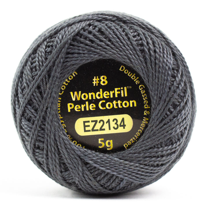 Alison Glass Wonderfil Perle Cotton - Charcoal (2134)
