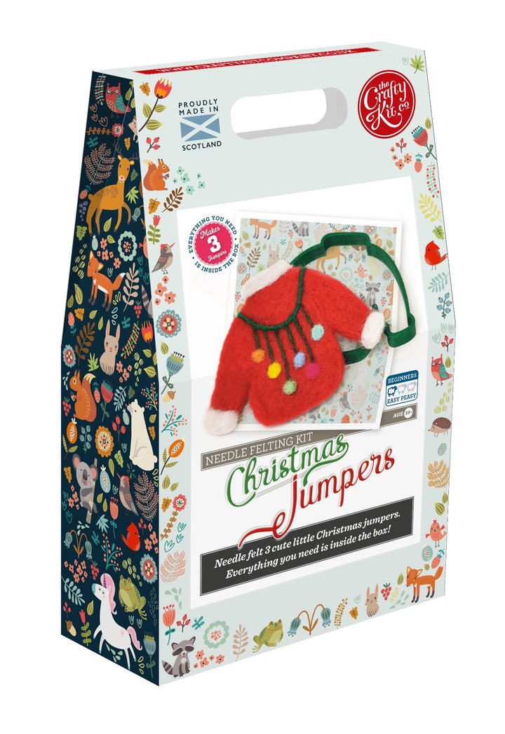 Christmas Jumper Needle Felting Craft Kit