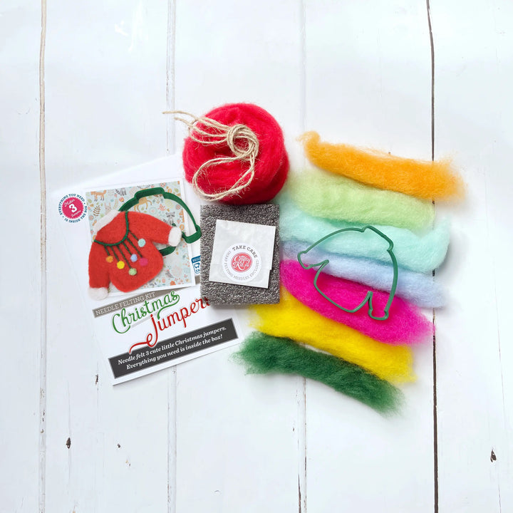 Christmas Jumper Needle Felting Craft Kit