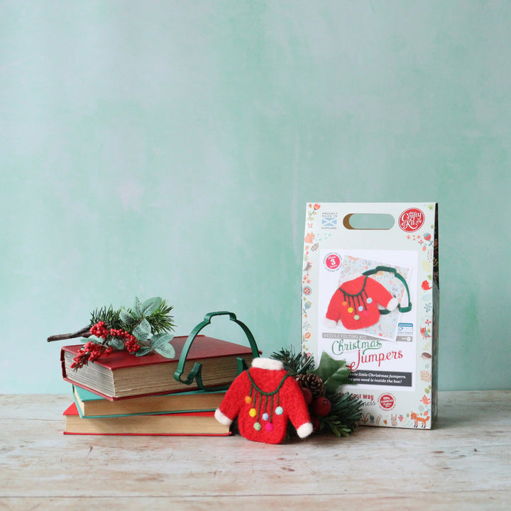 Christmas Jumper Needle Felting Craft Kit