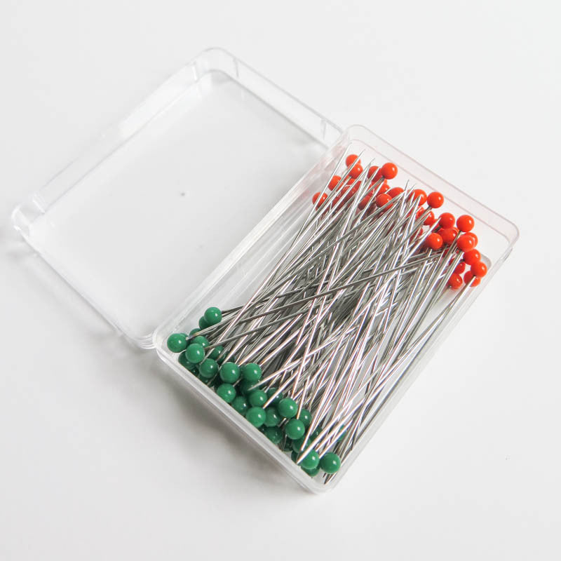 Quilting Glass Head Pins Notions - Snuggly Monkey