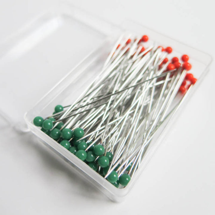 Quilting Glass Head Pins Notions - Snuggly Monkey