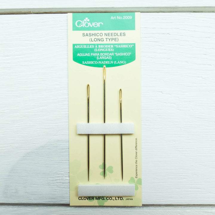 Clover Sashiko Needles (Long Sizes) Needles - Snuggly Monkey