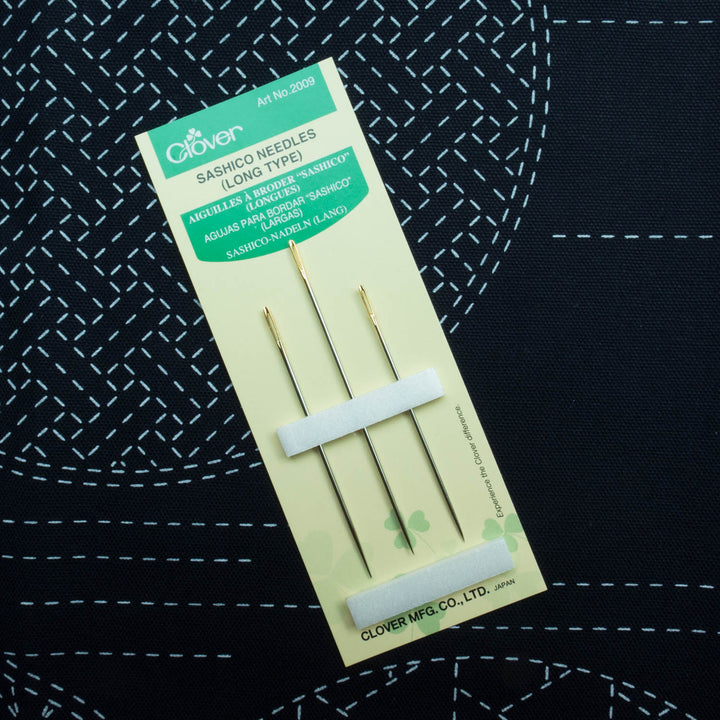 Clover Sashiko Needles (Long Sizes) Needles - Snuggly Monkey