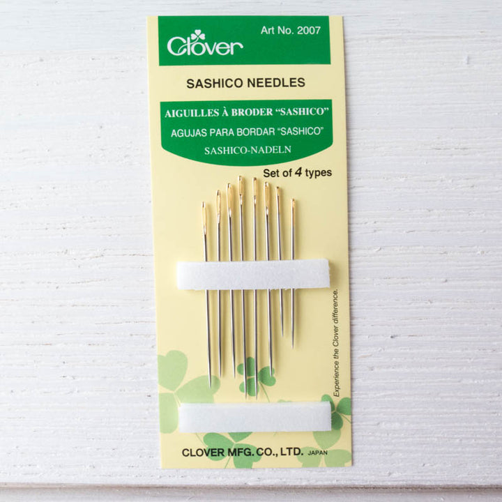 Clover Sashiko Needles (Assorted Sizes) Needles - Snuggly Monkey