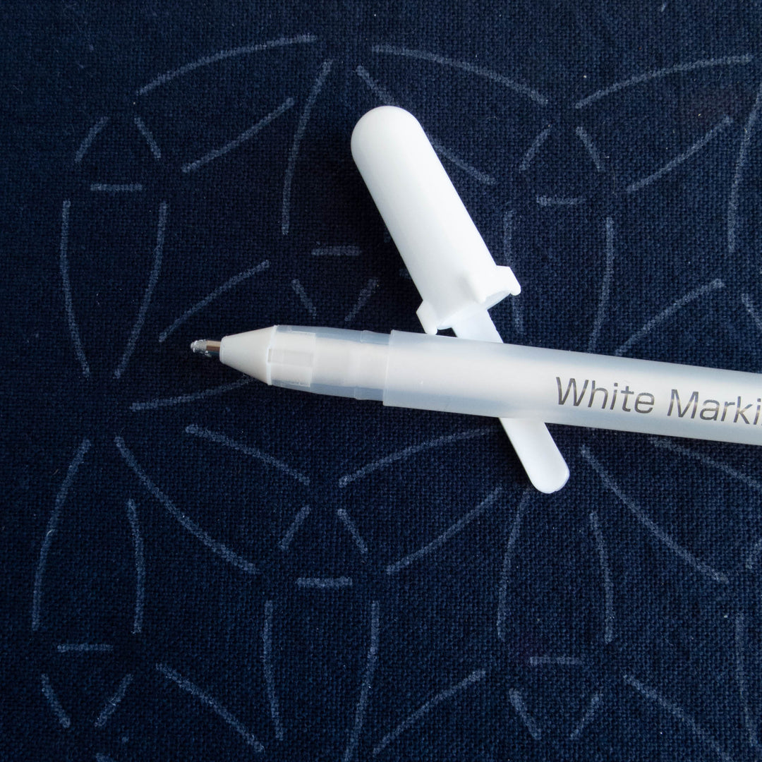 White Iron Off Water Soluble Marking Pen - White
