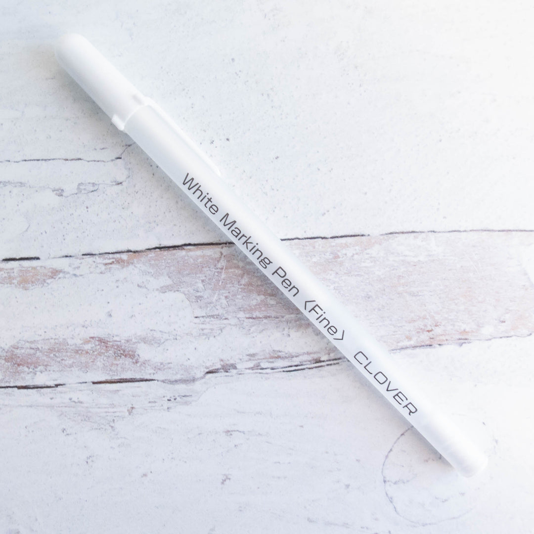 White Iron Off Water Soluble Marking Pen - White