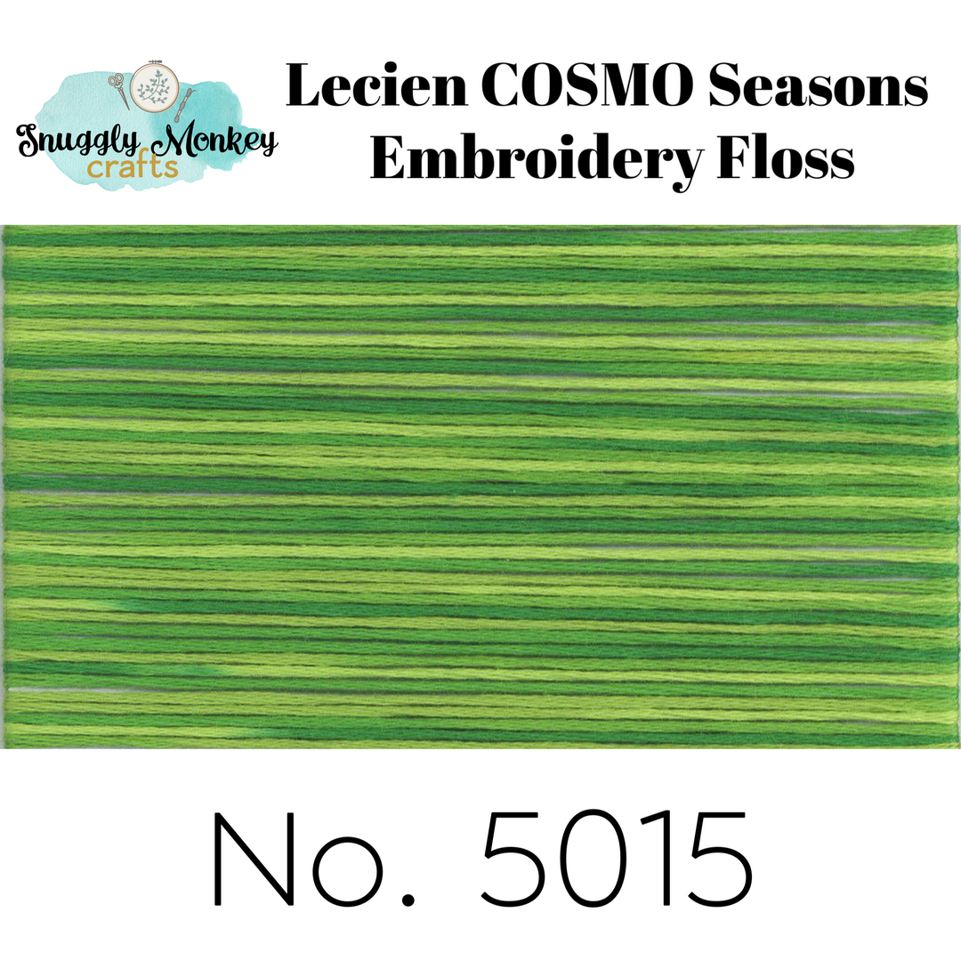 COSMO Seasons Variegated Embroidery Floss - 5011, 5012, 5013, 5014, 5015 Floss - Snuggly Monkey