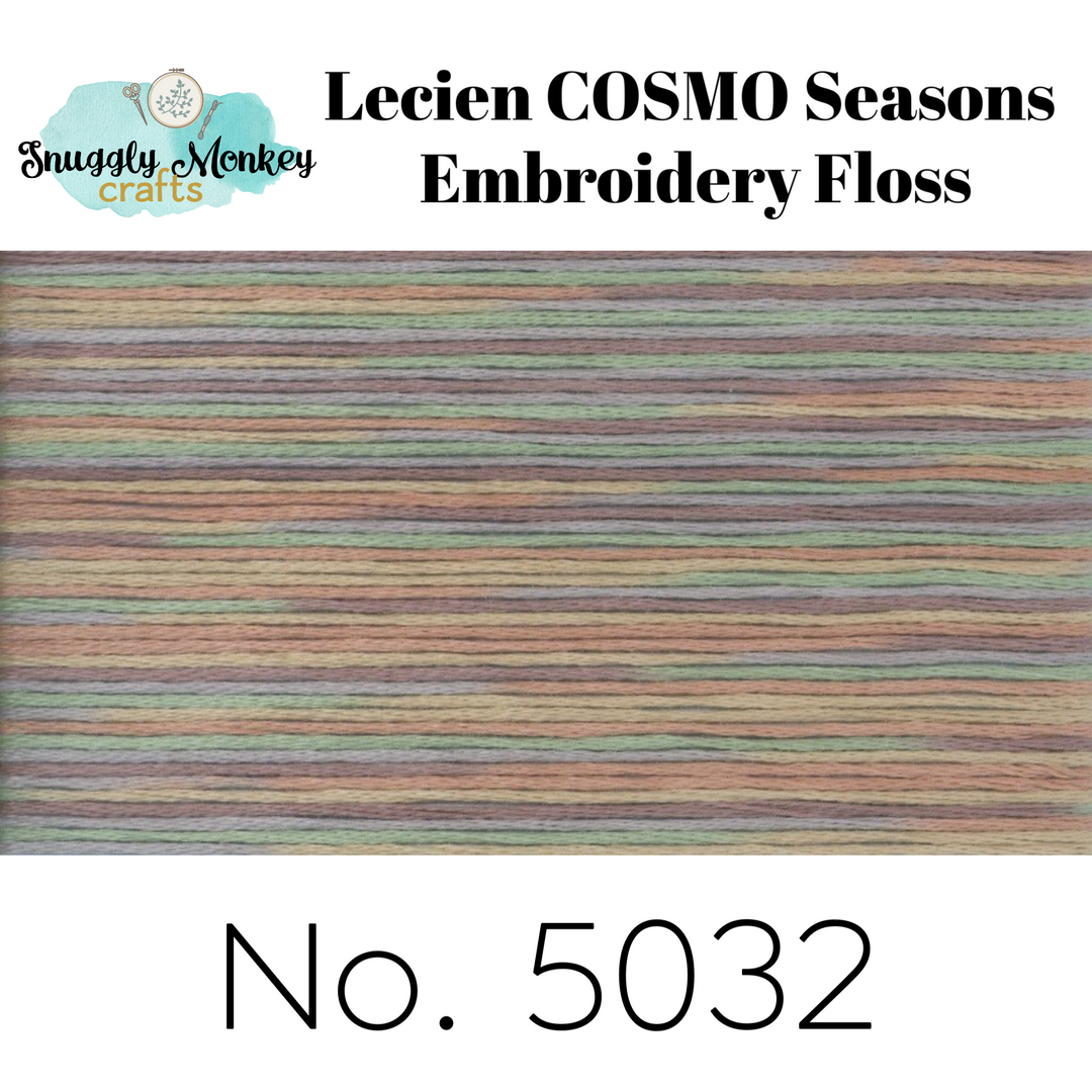 COSMO Seasons Variegated Embroidery Floss - 5031, 5032, 5033, 5034