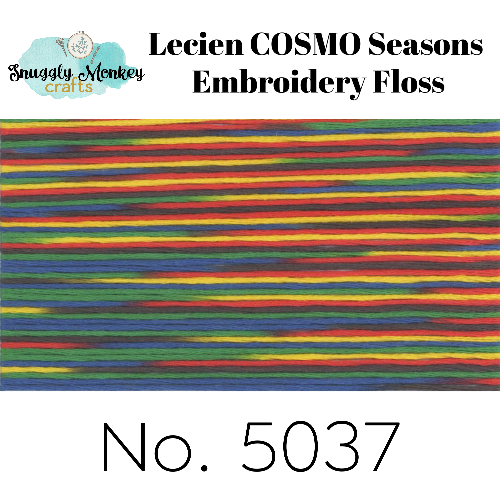COSMO Seasons Variegated Embroidery Floss - 5036, 5037, 5038, 5039
