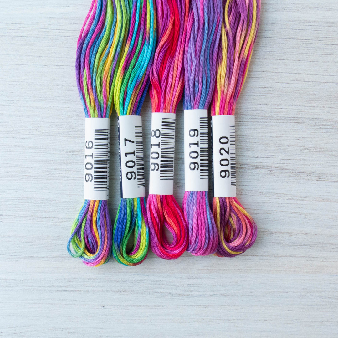 200 Skeins Friendship Bracelet Thread Multicolor Craft Mix 2 Ply