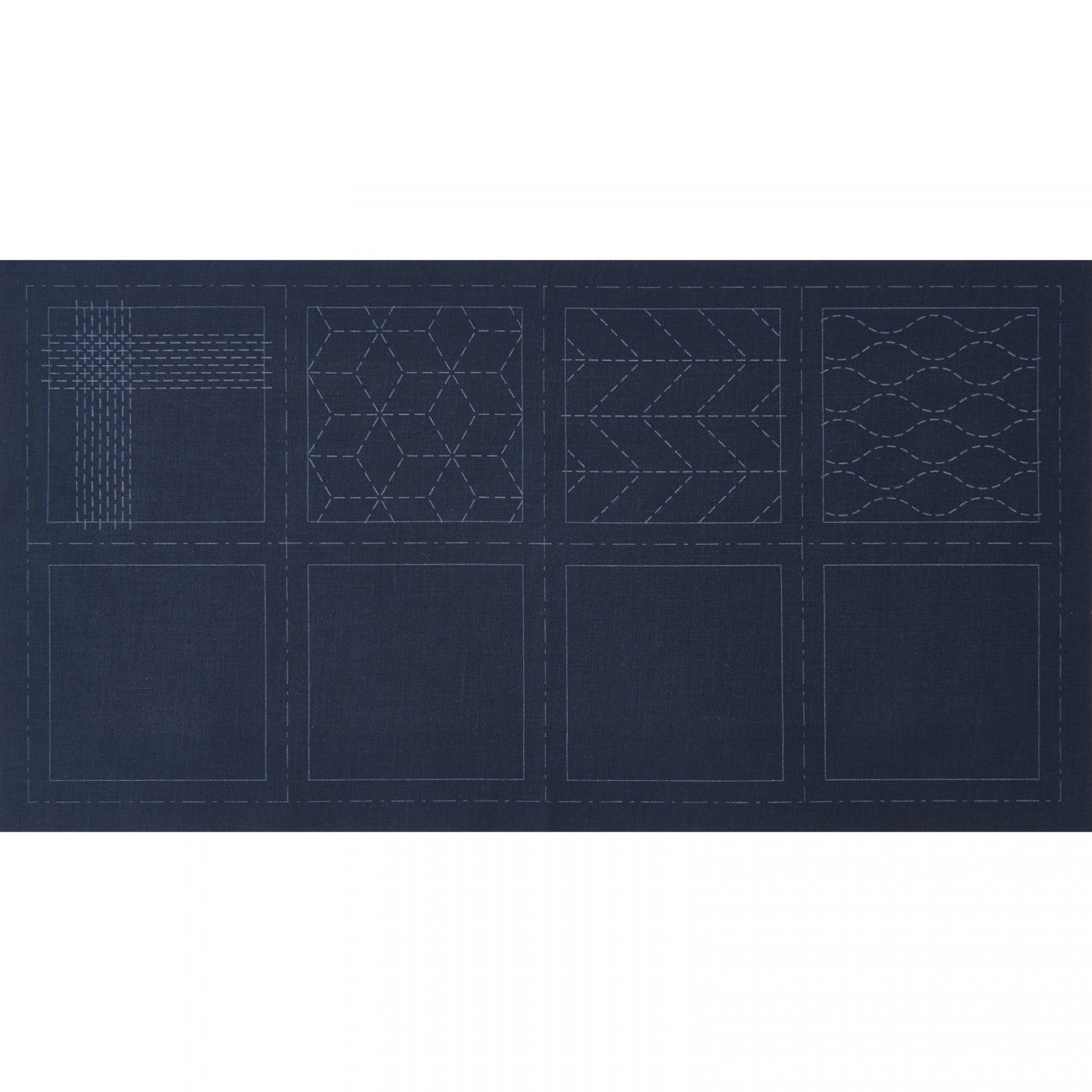 Lecien Cosmo Sashiko Coasters - Sashiko Navy (98902) – Snuggly Monkey