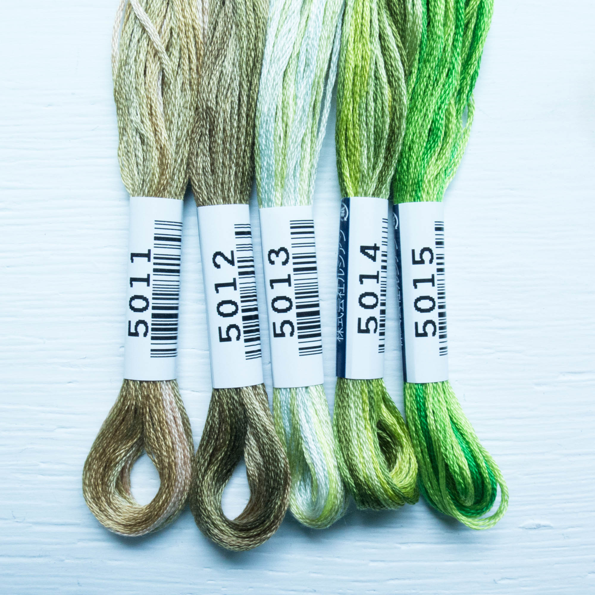 COSMO Seasons Variegated Embroidery Floss - 5011, 5012, 5013, 5014