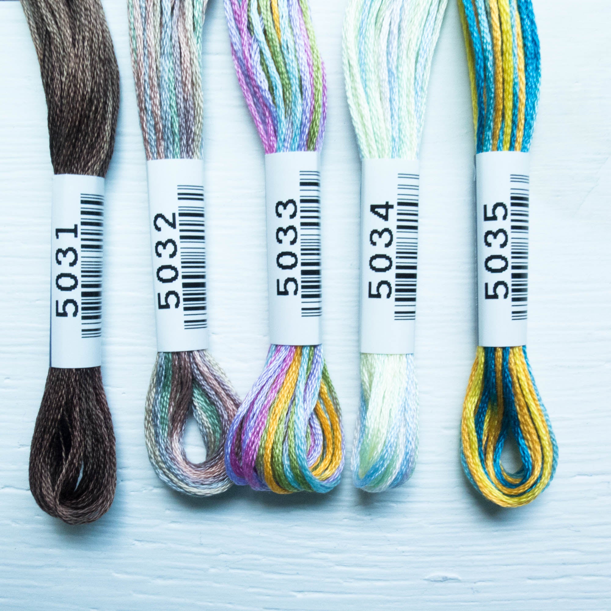 COSMO Seasons Variegated Embroidery Floss - 5031, 5032, 5033, 5034