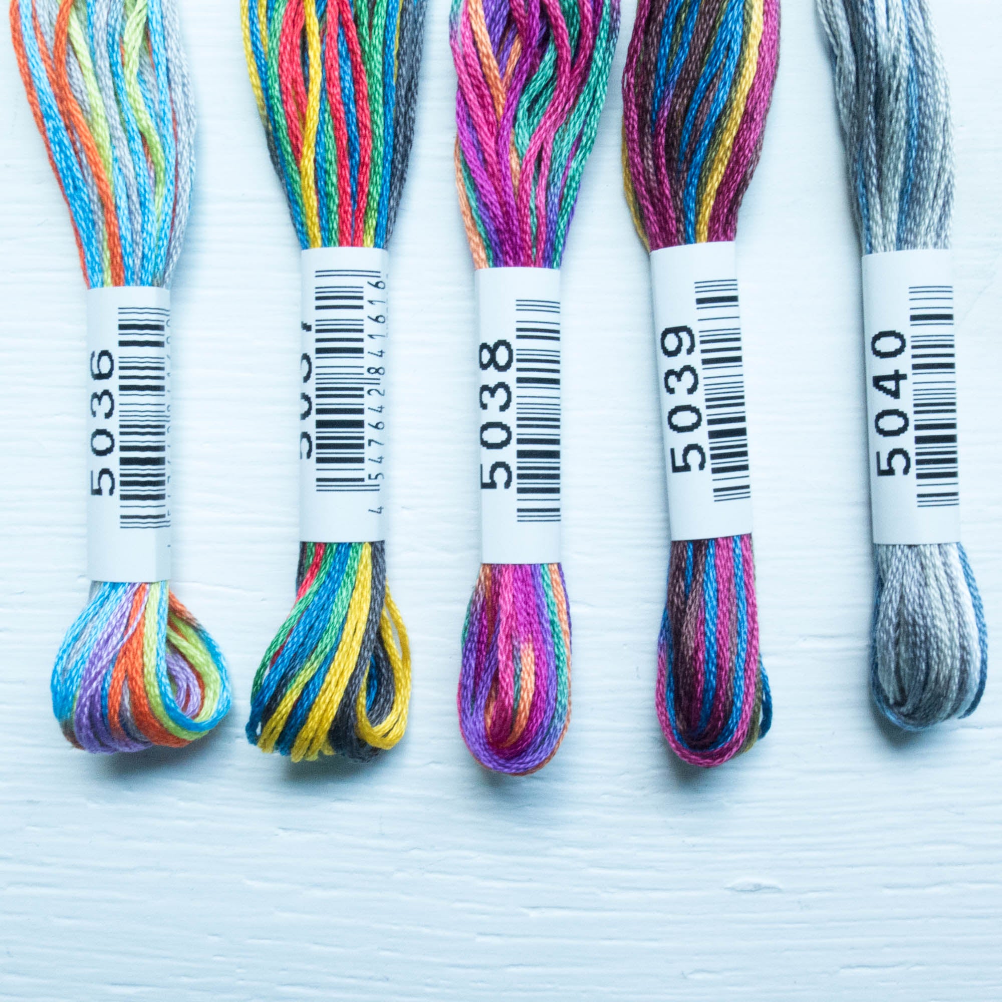 COSMO Seasons Variegated Embroidery Floss - 5036, 5037, 5038, 5039