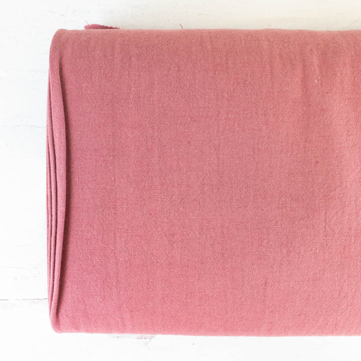 Cotton Linen Blend Canvas - Rose Pink (CLC137)