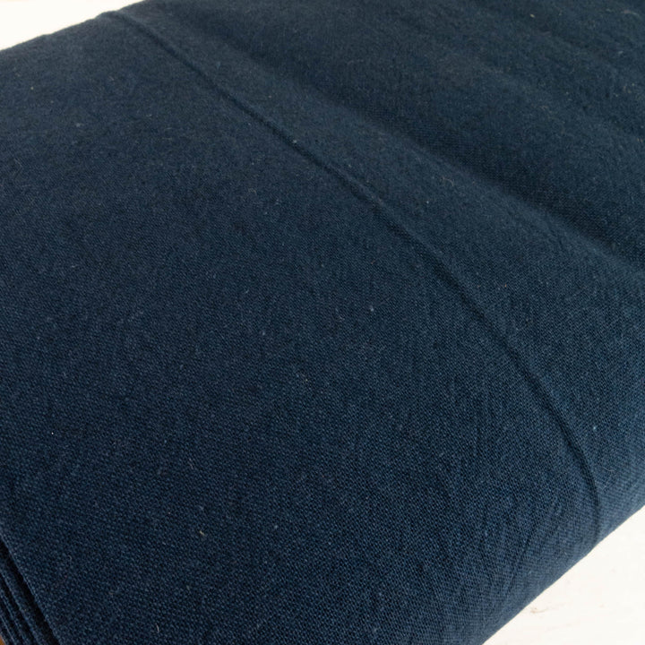 Cosmo Cotton Linen Blend Canvas - Dark Navy