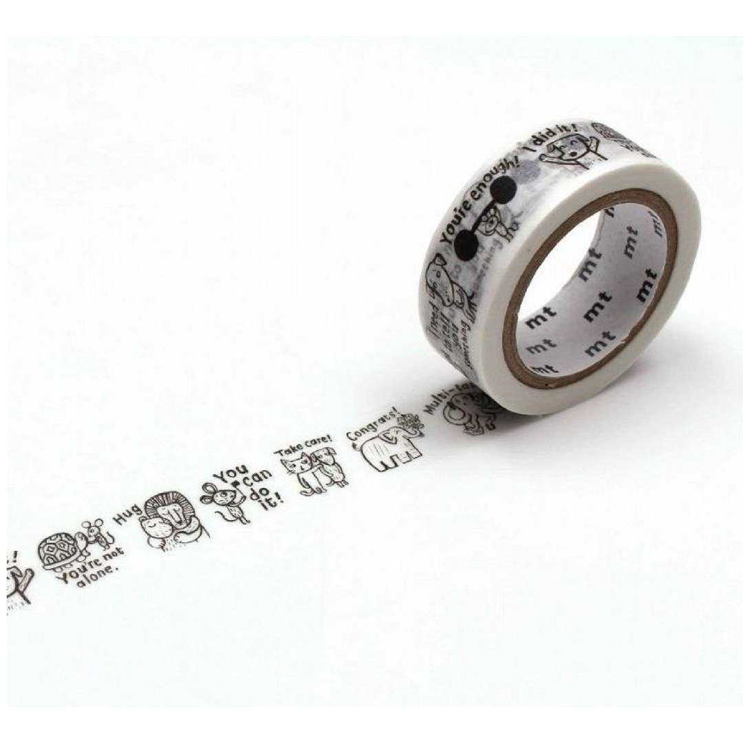 MT Washi Tape - Black Ruler