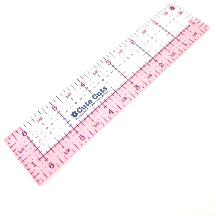 Cute Cut Rectangle Ruler - 1.5" x 6.5" Notions - Snuggly Monkey