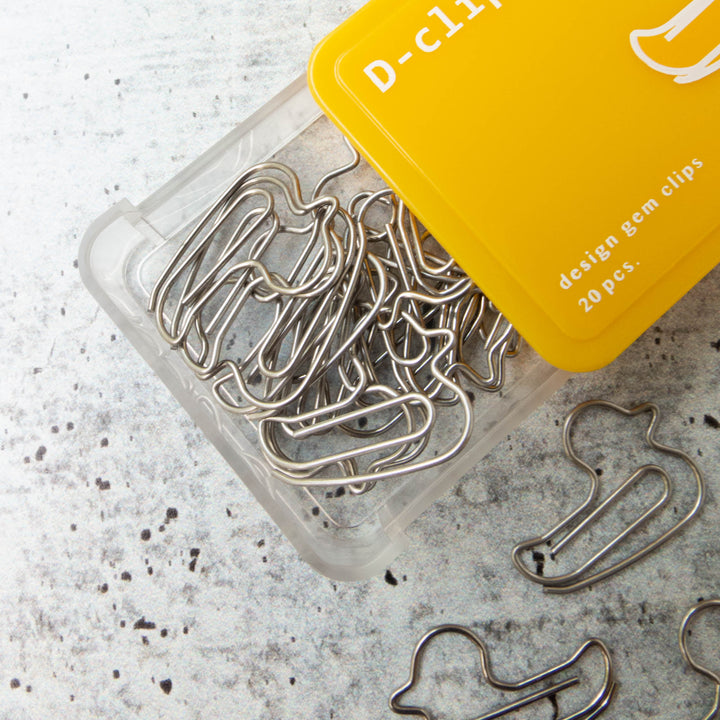 Midori D-Clips - Duck Paper Clips