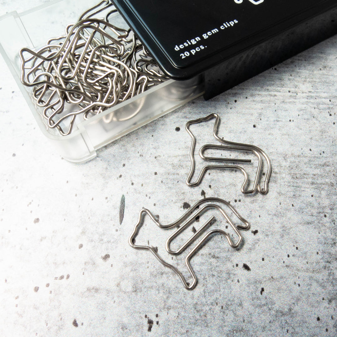 Midori D-Clips - Cat Paper Clips