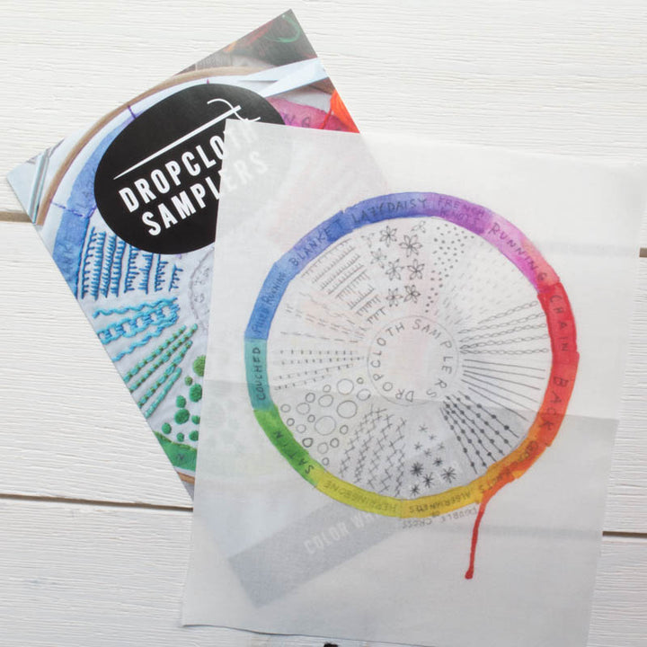 Dropcloth Embroidery Samplers :: Color Wheel Patterns - Snuggly Monkey