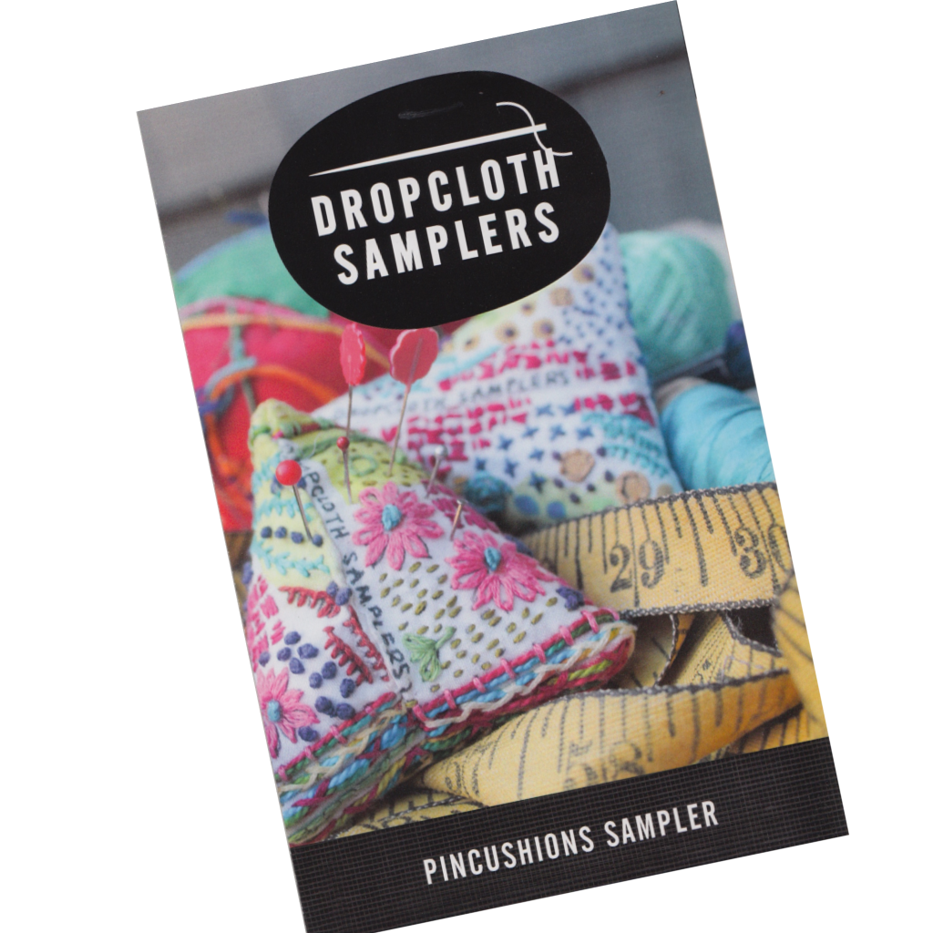 Dropcloth Embroidery Samplers :: Pincushion Sampler Patterns - Snuggly Monkey