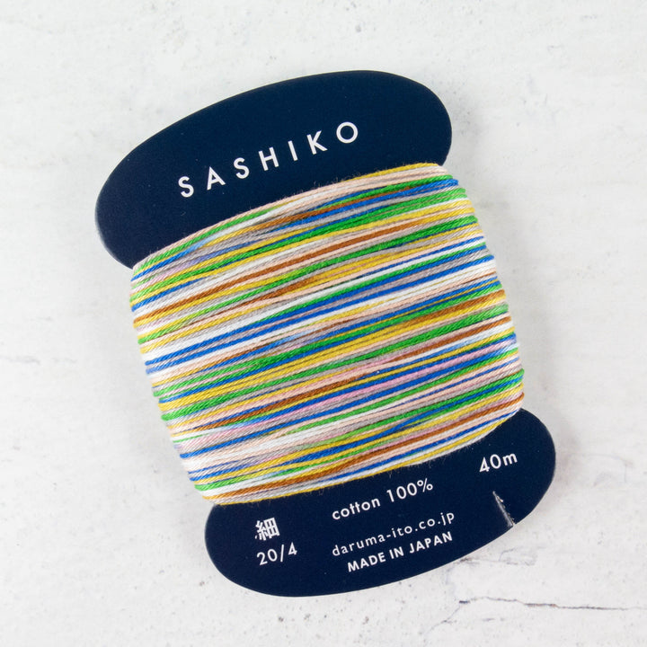 Daruma Carded Variegated Sashiko Thread -  Tanabata (no. 502)