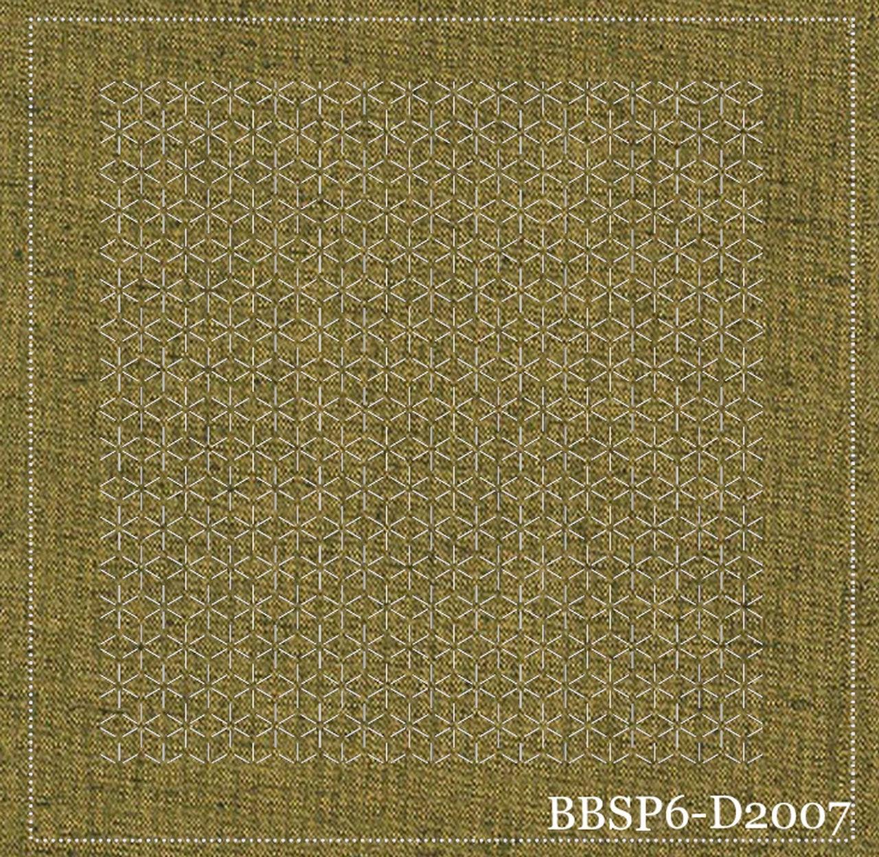 Daisies Pre-Stenciled Sashiko Sampler – Snuggly Monkey