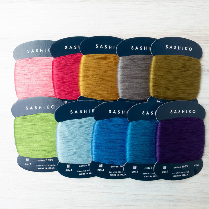 Daruma Carded Thin Sashiko Thread - 2020 Collection