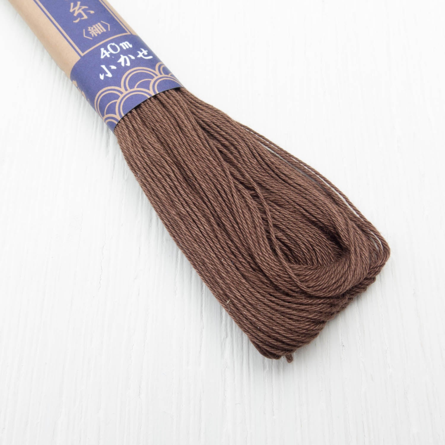 Yokota Sashiko Thread - Brown (#4) – Snuggly Monkey