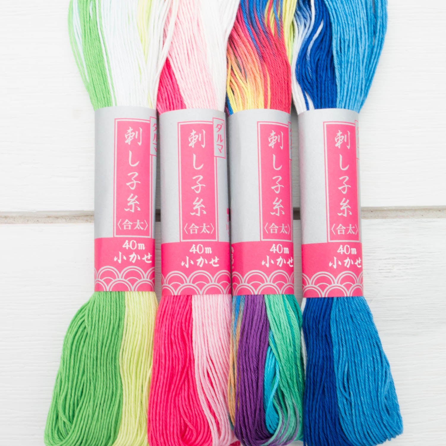 Yokota Sashiko Thread Collection - Variegated – Snuggly Monkey