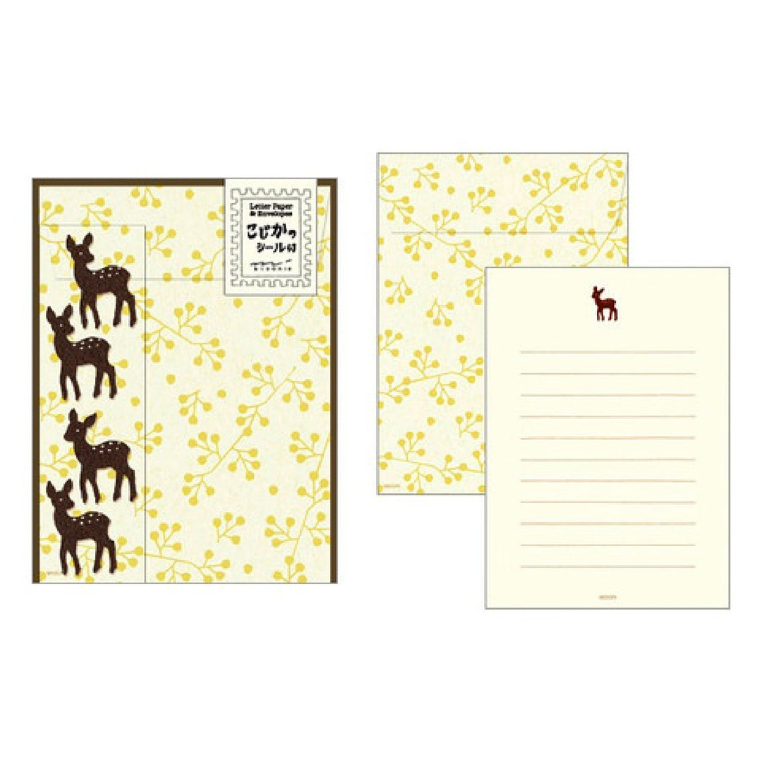 Japanese Letter Writing Set - Deer – Snuggly Monkey