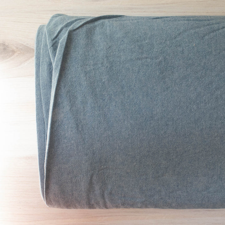 Light Indigo Washed Chambray Fabric 4.5 oz (I011-1634)