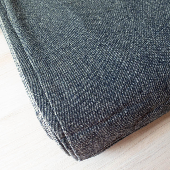 Indigo Washed Chambray Fabric (4.5 oz)