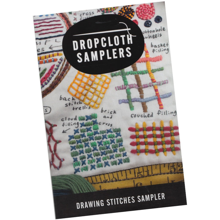 Dropcloth Embroidery Samplers :: Drawing Stitches Patterns - Snuggly Monkey