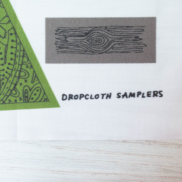 Dropcloth Samplers Tree Ornaments