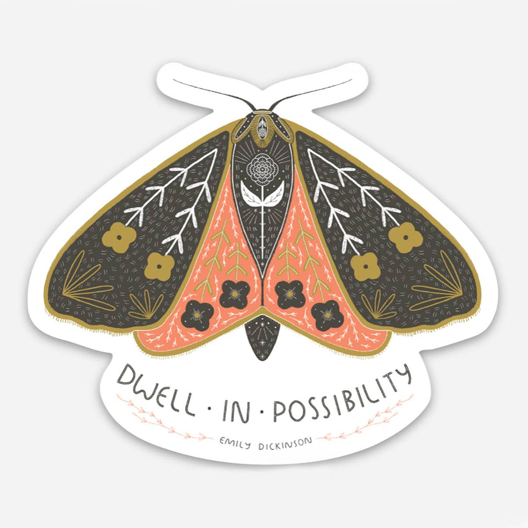 Dwell in Possibility Vinyl Sticker