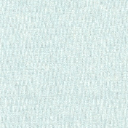 Essex Yarn Dyed - Aqua (E064-1005) Fabric - Snuggly Monkey