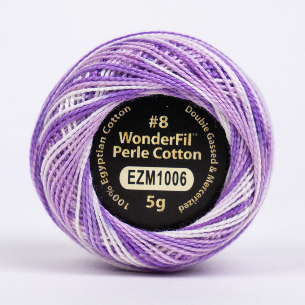 Wonderfil Eleganza Variegated Perle Cotton - Princess (EZM1006)