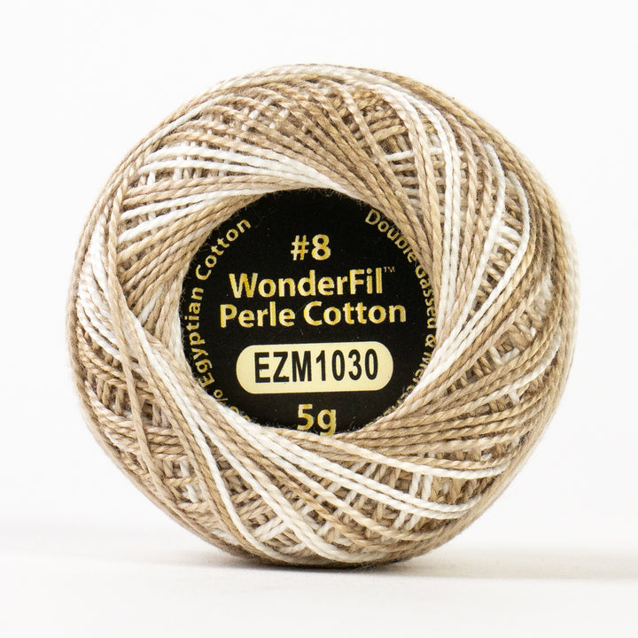 Wonderfil Eleganza Variegated Perle Cotton - Linen (EZM1030)