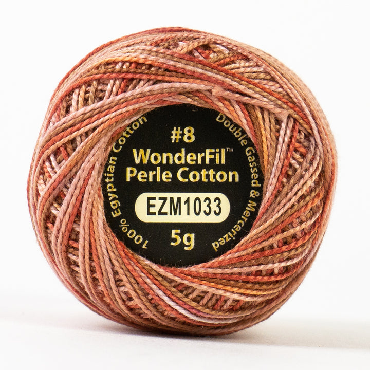 Wonderfil Eleganza Variegated Perle Cotton - Carpenter (EZM1033)