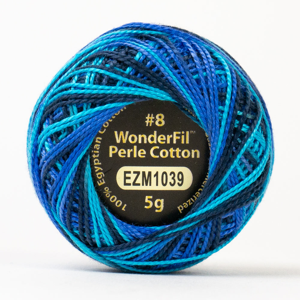 Wonderfil Eleganza Variegated Perle Cotton - Space Station (EZM1039)