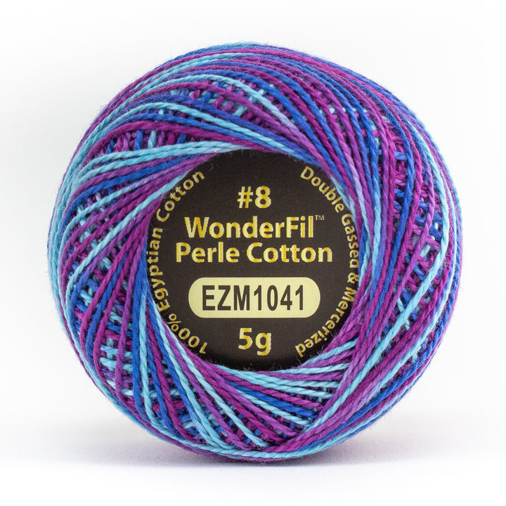 Wonderfil Eleganza Variegated Perle Cotton - Enchantment (EZM1041)