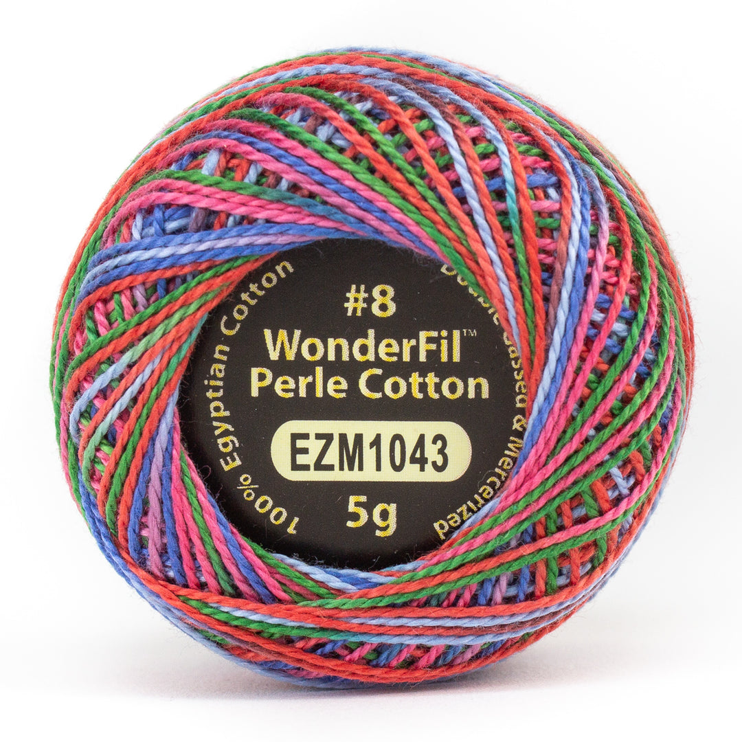 Wonderfil Eleganza Variegated Perle Cotton - Sugar Rush (EZM1043)