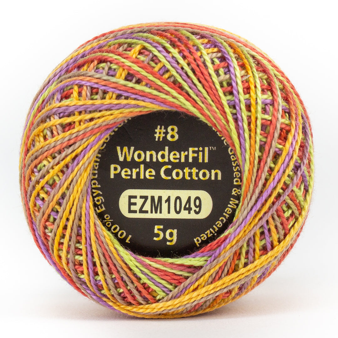 Wonderfil Eleganza Variegated Perle Cotton - Festival (EZM1049)